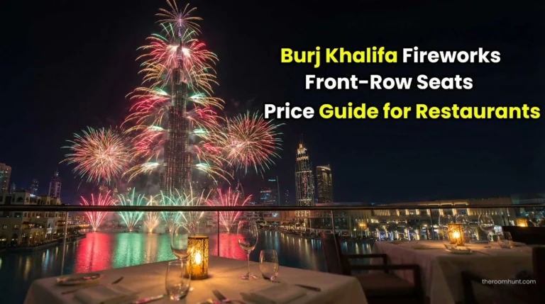 Burj Khalifa Fireworks Front-Row Seats Price Guide for Restaurants.
