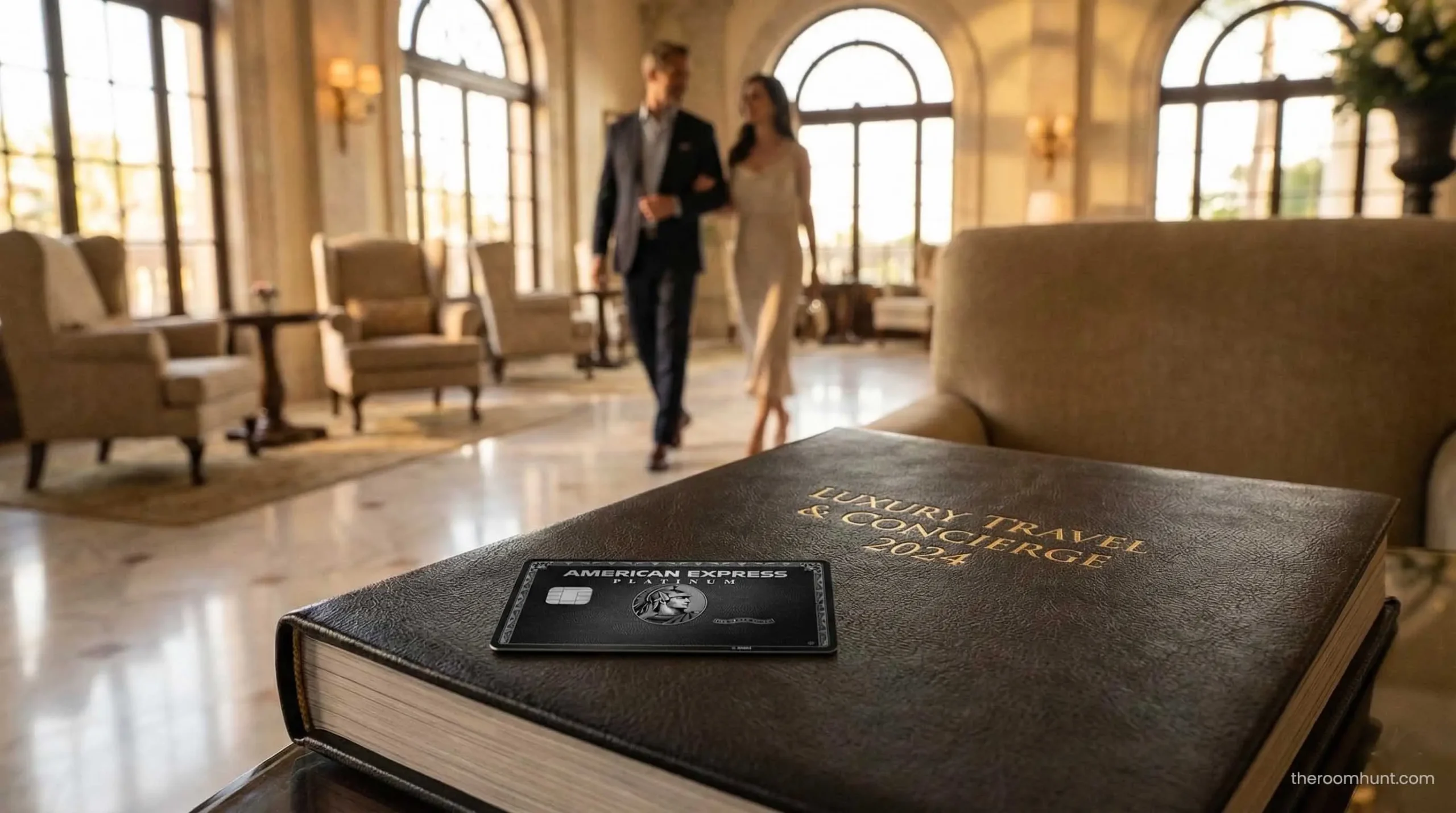 A premium black credit card resting on a travel itinerary, representing the limits of credit card travel insurance during a crisis.